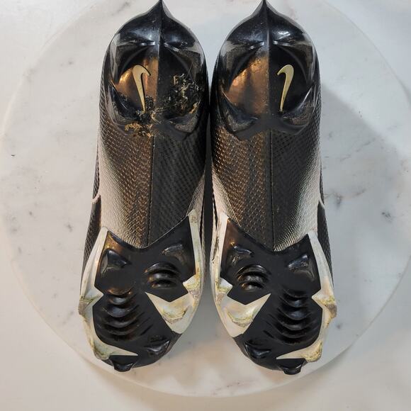 Nike Mens Vapor Edge Pro 360 Football Cleats Size 7.5 Black White AO8277-001 - Picture 7 of 14